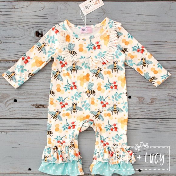 Pete + Lucy Folkloric Fruit Long Sleeve Dress main image 0